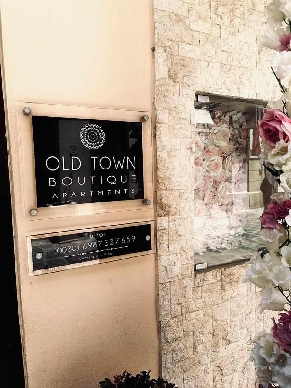 Old Town Boutique Apart Studio'S - Rethymno Eksteriør bilde